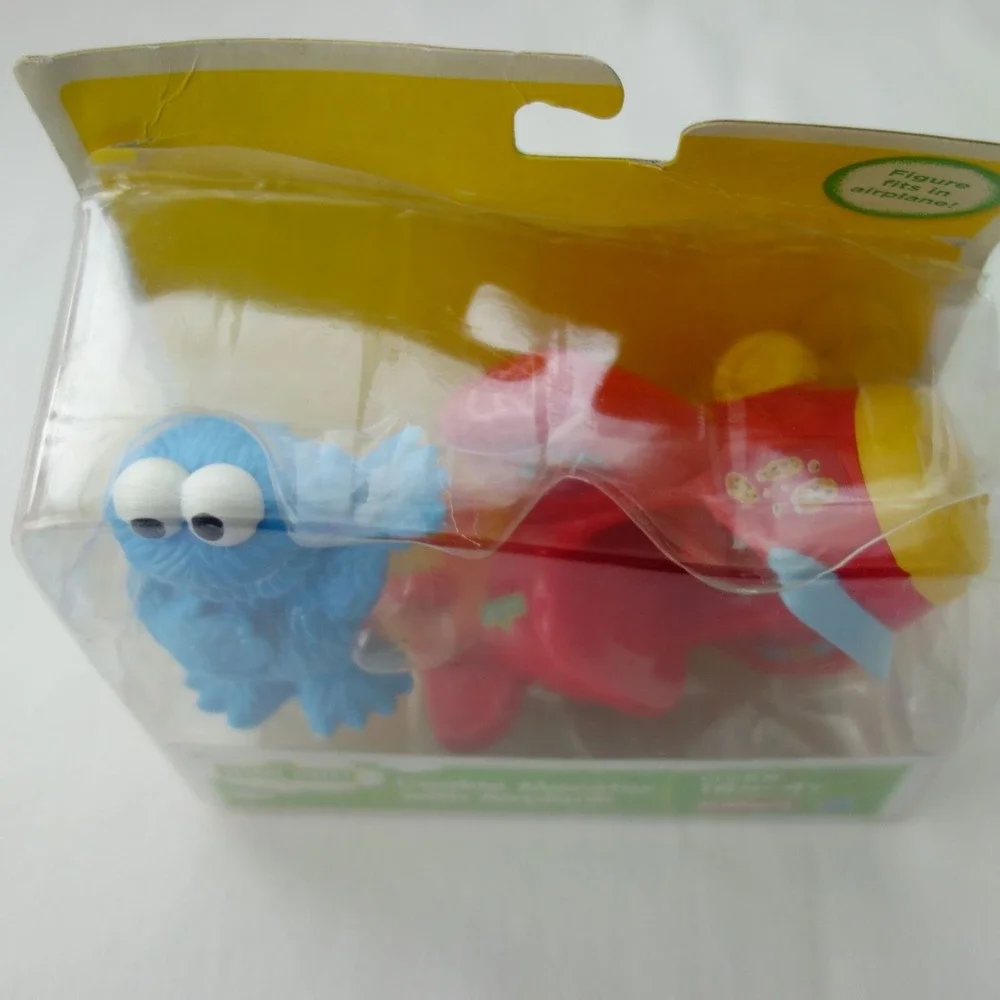 Playskool Sesame Street Cookie Monster with Airplane Toy 18M - 4Y‎